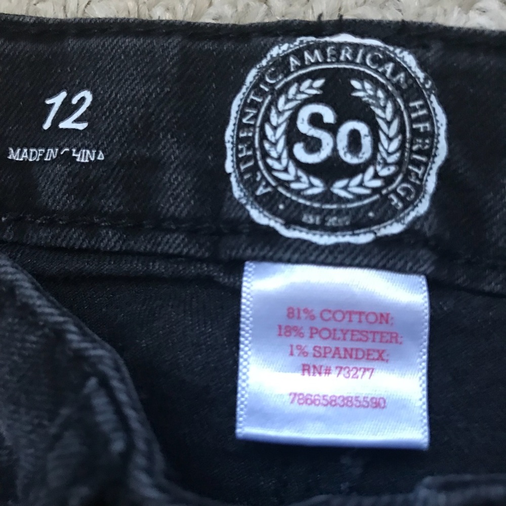 Custom Black Ripped Jeans - Picture 7 of 7